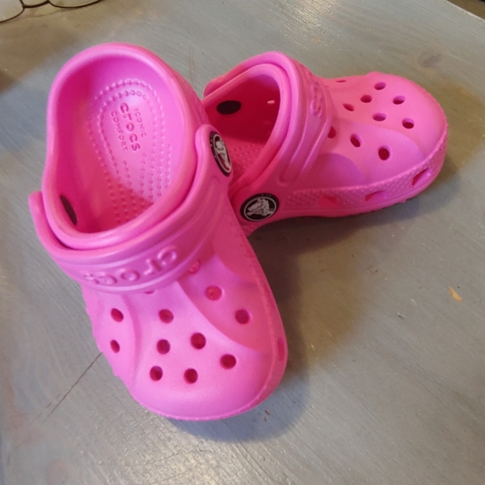 Toddler girls Crocs brand new sz 5